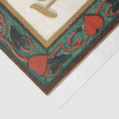 かわいいヴィンテージボーイとバレンタインハート 薄葉紙 (詳細)