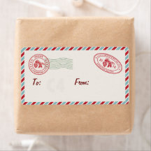 かわいいヴィンテージメール休日ギフトラベル