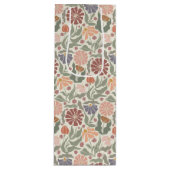 かわいいヴィンテージレトロフラワーワイン抱き枕 ワインギフトバッグ (正面)