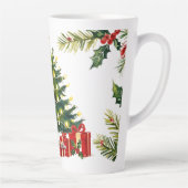 かわいいヴィンテージ伝統的クリスマス カフェラテマグ (右)