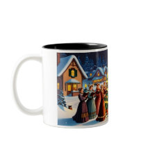 かわいいヴィンテージ伝統的クリスマス