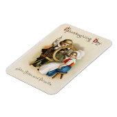 かわいいヴィンテージ巡礼者 マグネット (左側)