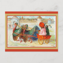 かわいいヴィンテージ感謝祭の町トルコ