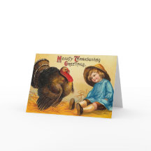 かわいいヴィンテージ感謝祭