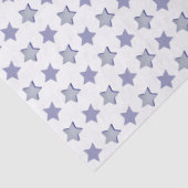 かわいいヴィンテージ星柄ホワイト&ブルースター 薄葉紙 (詳細)