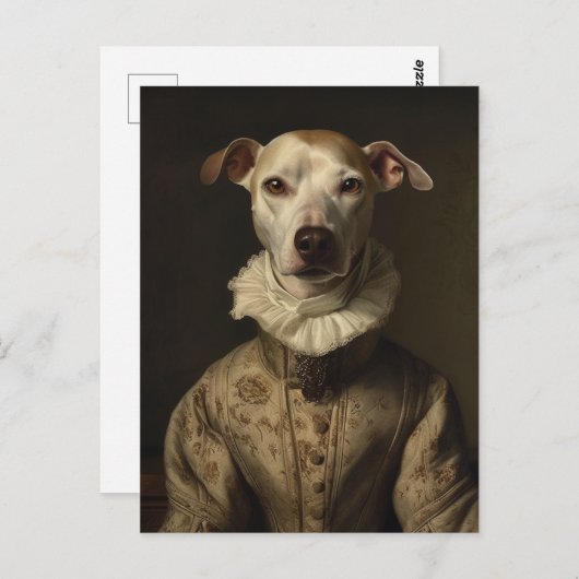 かわいいヴィンテージ犬 ポストカード (正面/裏面)