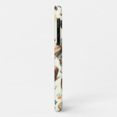 かわいいヴィンテージ玩具キツネテリアシームレス Case-Mate iPhoneケース (裏面/左)