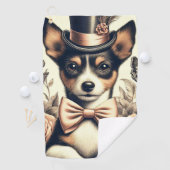 かわいいヴィンテージ玩具キツネテリア ゴルフタオル (インサイチュ)