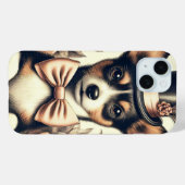 かわいいヴィンテージ玩具キツネテリア Case-Mate iPhoneケース (裏面 (横))