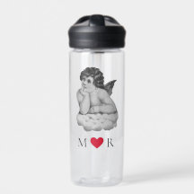 かわいいヴィンテージ白黒ケルビエンジェルパートナー