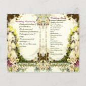 かわいいヴィンテージ結婚式 (裏面)