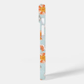 かわいいヴィンテージ花蝶パターン Case-Mate iPhoneケース (裏面 / 左)