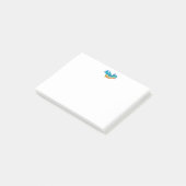 かわいいヴィンテージ鳥のポストイットノート ポストイット (アングル)