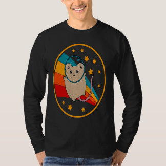 かわいいヴィンテージ・アージェント・ファンシー・マウス レトロなペットマウス I Tシャツ