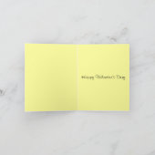 かわいいヴィンテージ「オートビーマイン」バレンタインデーカード シーズンカード (内部)