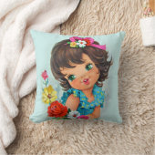 かわいいヴィンテージ クッション (ブランケット)