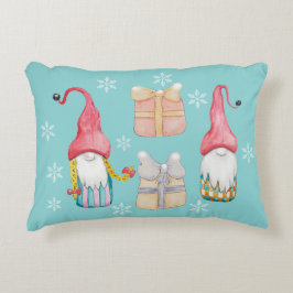 かわいいヴィンテージ クリスマスノーム アクセントクッション