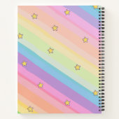 かわいい一角猫 ノートブック (裏面)