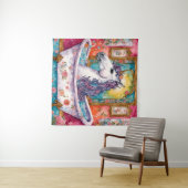 かわいい一角獣（ユニコーン） タペストリー (インサイチュ(横))