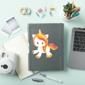 かわいい一角獣、小さな一角獣、魔法、おとぎ話 シール (iPadカバー)