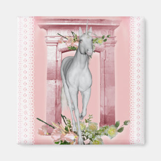 かわいい一角花1 マグネット