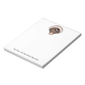 かわいい七面鳥の感謝祭 ノートパッド (回転)