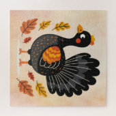 かわいい七面鳥感謝祭ジグソーパズル ジグソーパズル (横)