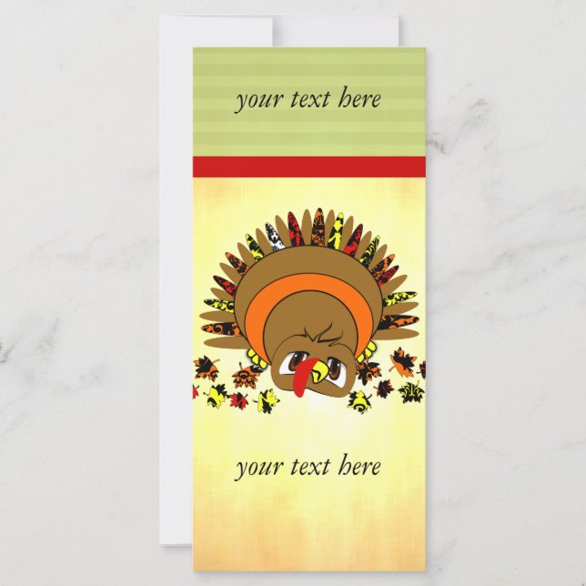 かわいい七面鳥 (正面)