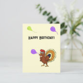 かわいい七面鳥 シーズンカード (スタンド正面)