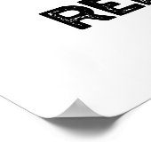 かわいい三つのベーキング ポスター (角)