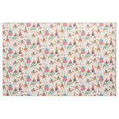 かわいい三人の賢い男性の宗教的なクリスマス ファブリック (ファットクウォーター)