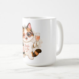 かわいい三毛猫の花嫁さん コーヒーマグカップ