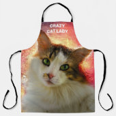 かわいい三毛猫 エプロン (正面)