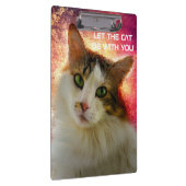 かわいい三毛猫 クリップボード (右)