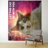 かわいい三毛猫 タペストリー (インサイチュ)