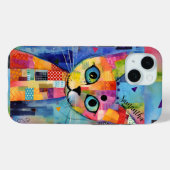 かわいい三毛猫 パーソナライズデザイン Case-Mate iPhoneケース (裏面 (横))