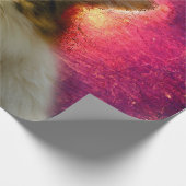 かわいい三毛猫 ラッピングペーパー (角)