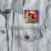 かわいい三毛猫 缶バッジ (インサイチュ)