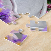 かわいい三色のビーグル犬犬の子犬の撹乳器-ゲームのジグソーパズル ジグソーパズル (側面)