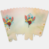 かわいい上機嫌の鳥たち。 フェイバーボックス (見開き)