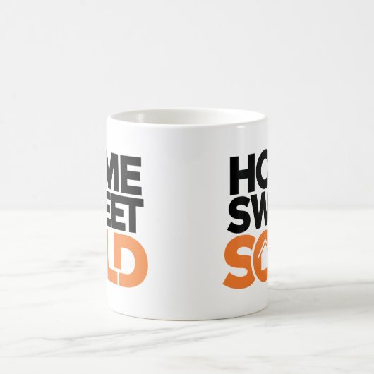 かわいい不動産仲介業者ギフト実在エステートエージェントブローカーホーム コーヒーマグカップ (中央)