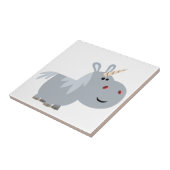 かわいい不可解な漫画ユニコーンタイル タイル (側面)