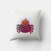 かわいい不気味かわいいハロウィンスパイダー クッション (裏面)