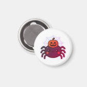 かわいい不気味かわいいハロウィンスパイダー マグネット (正面/裏面)