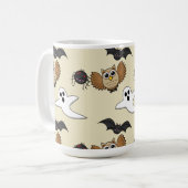 かわいい不気味なナイトクリージャーセット コーヒーマグカップ (正面左)