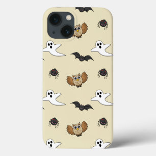 かわいい不気味なナイトクリージャーセット iPhone 13ケース
