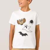 かわいい不気味なナイトクリージャーセット Tシャツ (正面)