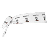 かわいい不気味なハロウィーンの死神 タイヘッドバンド (回転270)