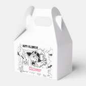 かわいい不気味な幽霊漫画の子どもカスタムたち フェイバーボックス (正面サイド)