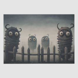 かわいい不気味な怪物 薄葉紙